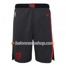 Portland Trail Blazers Hombre Pantalones Negro 2 2018-19 Nike Swingman